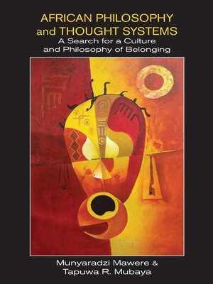 cover image of African Philosophy and Thought Systems
